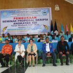 KEGIATAN PEMBUKAAN SEMINAR PROPOSAL STKIP ABDI WACANA WAMENA YANG KE XIII