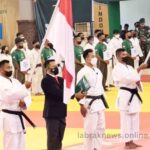 Waka Polres Mesuji, Membacakan Janji Wasit di Kejuaraan Judo Nasional