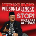 Legalisasi “Law As a Tool of Crime” di Penangkapan Wilson Lalengke. Penulis : Heintje G. Mandagi Ketua Dewan Pers Indonesia dan Ketum DPP SPRI