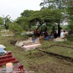 Menjelang Bulan Ramadhan Kepala Dusun Kang Doyok Gelar Kerja Bakti Membersihkan TPU (Tempat Pemakaman Umum)