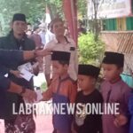 H.Kasum (Bos Kentung) Peduli Anak Yatim dan Kaum Dhuafa, Komunitas Kagok Edan Hadiri Acara Santunan Di Padepokan Cipta Rasa Sejati