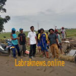 Pemdes Tegalurung Lakukan Kegiatan Bersih-Bersih Bersama Pamong Desa , BPD juga Warga Desa Tegalurung, di Jalur Irigasi Treking Ss
