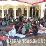 Di Hari Raya Idul Adha DKM Mesjid Jamie Alfalah Dan Panitia Kurban Sembelih 5 Ekor Sapi Dan 11 Ekor Domba.