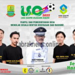 Duaaaar…! Hari ini Liga Santri Cilamaya Kulon 2022. Dibuka oleh Kepala Desa Sumurgede