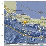 Gempa  Tektonik Magnitudo 6,4 Guncang Garut Selatan, Jawa Barat