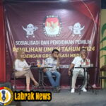 Komisi Pemilihan Umum Daerah (KPUD) Kabupaten Karawang, Melakukan Sosialisasi dan Pendidikan PEMILU Tahun 2024 Bersama Organisasi Media Dikabupaten Karawang