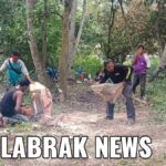 Masyarakat Rt.01-Rt.02 Dusun IV Desa Sumurgede, Bergotong Royong Membangun Jalan Lingkungan Baru.