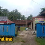 Kontraktor Pelaksana Proyek Pembangunan Rehabilitasi Ruang Kelas SDN III Desa Sumurgede Diduga Belum Mengantongi SPK