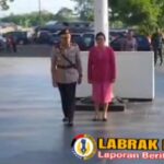 Polres Karawang Menggelar Upacara Ziarah Dan Tabur Bunga di Taman Makam Pahlawan (TMP)