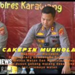 Ketiga Kalinya, Kapolres Karawang AKBP Wirdhanto Hadicaksono Melaksanakan Program ‘Cakepin Musholla’