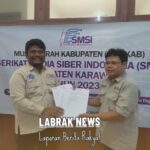 Kapolres Karawang Hadiri Acara MUSKAB Serikat Media Siber Indonesia (SMSI) Kabupaten Karawang Tahun 2023