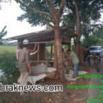 Pemdes Tegalurung Bongkar Warung Yang di Duga Menjual Obat Terlarang Jenis Golongan-G
