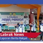 Camat Kecamatan Cilamaya Kulon, Gelar Lomba Senam PERWOSI, Antar Desa Tahun 2024