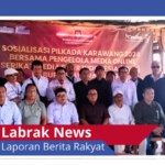 Sosialisasi Pilkada Karawang 2024, Bersama Pengelola Media Online Serikat Media Siber Indonesia (SMSI) Karawang