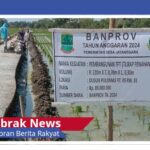 Pemdes Jayanegara Bangun Tembok Penahan Tanah, Melalui Anggaran Banprov 2024