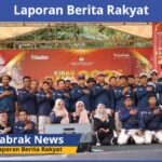 PPK Cilamaya Kulon Gelar Kirab Pilkada Karawang 2024, di Lapang Bola Desa Sumurgede