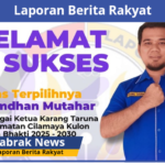 Ramdhan Mutahar Terpilih Sebagai Ketua Karang Taruna Kecamatan Cilamaya Kulon Periode 2025 – 2030