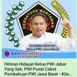 PWI Pusat Cabut Pembekuan PWI Jawa Barat