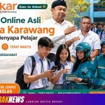 GOKAR Goes to School Resmi Diluncurkan, Transportasi Online Asli Karawang Dekat dengan Pelajar